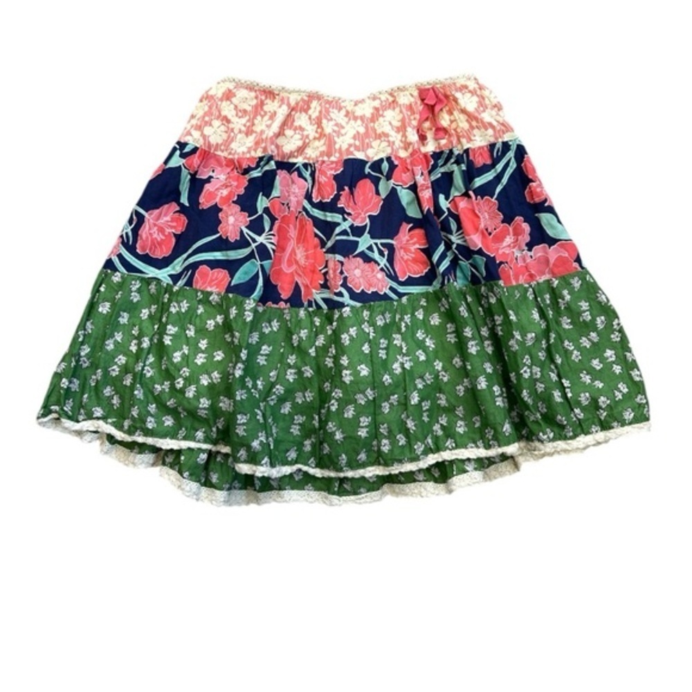 Lucky Brand Girls Tiered Floral Skirt – Size Large (L)